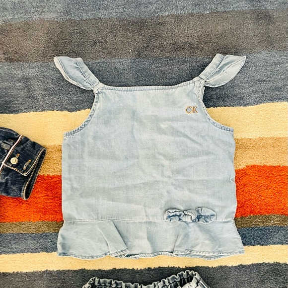 Kid size 6 Designer Denim Collection CK Gap Levi’s Disney Princess Jaacket - Picture 5 of 11